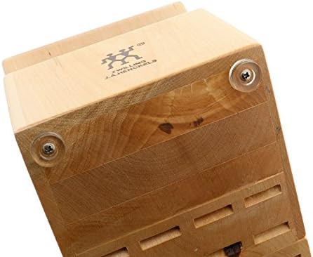 ZWILLING 20-Slot Knife Storage Block in Hardwood