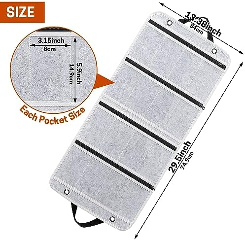 SWISSELITE 16-SLOT FOLDABLE KNIFE ORGANIZER