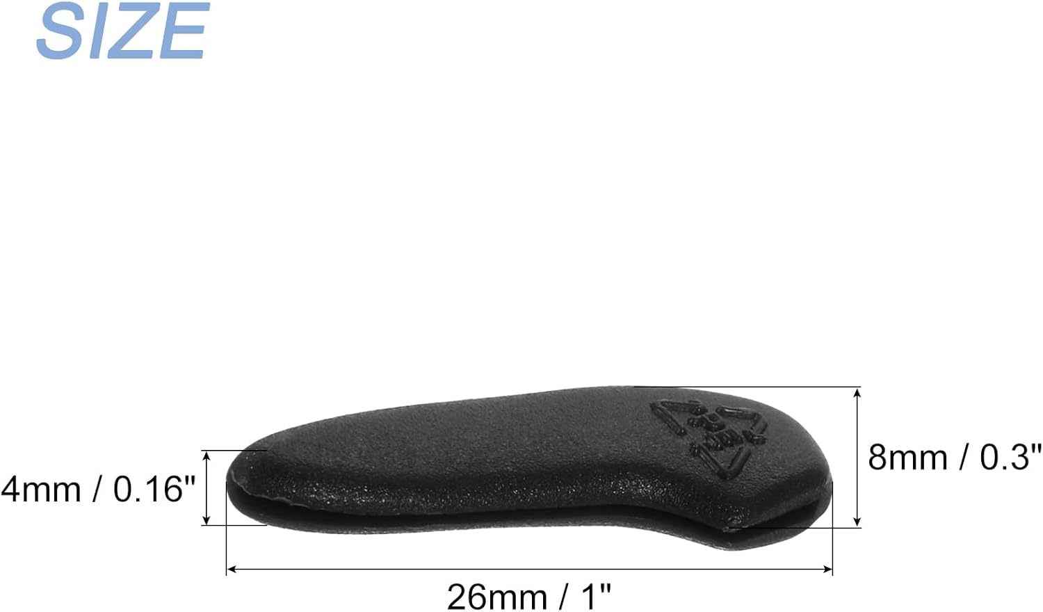 20PC Blade Tip Protector Covers for Kitchen Knives PP Material Black