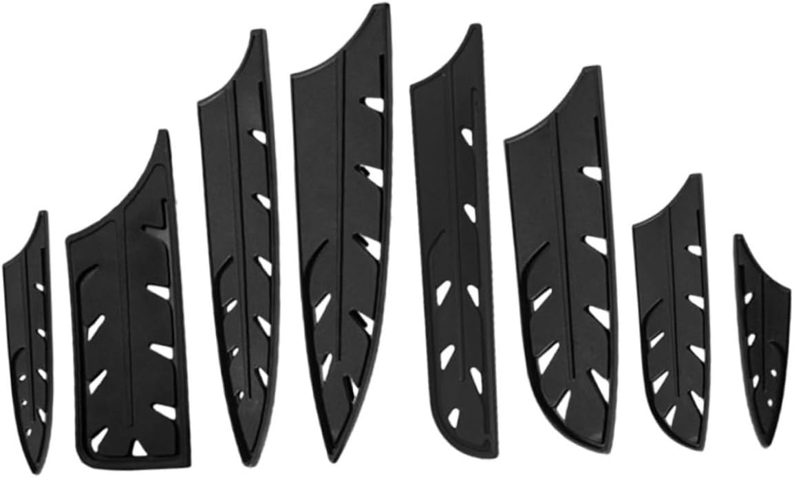 PRETYZOOM 8pcs Kitchen Knife Blade Guards Set