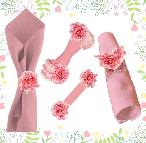 Perfect Floral Napkins 100-Count Set