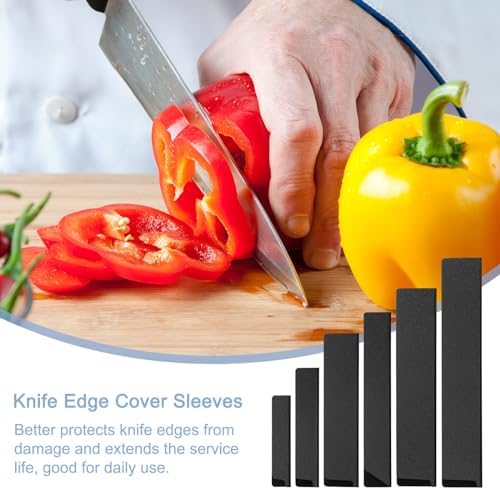 8-Piece Set of Knives - Protect Your Edge with Uxcell Knife Covers