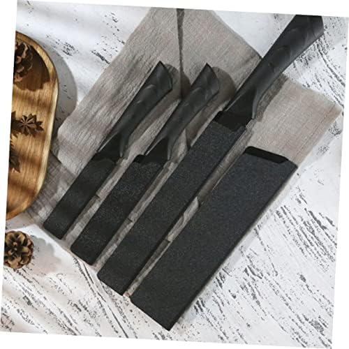 Flocking Design 5-Piece Cutter Protective Covers Kitchen Knives