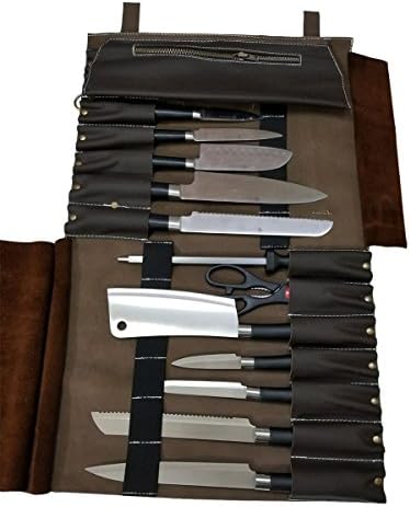 Premium Leather Chef Knife Case