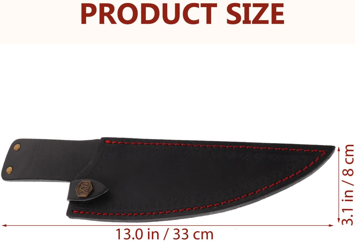 Stylish Kitchen Knife Case - PU Leather Covers for Safety Elegance