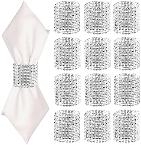Brilliant Silver Napkin Rings for Parties