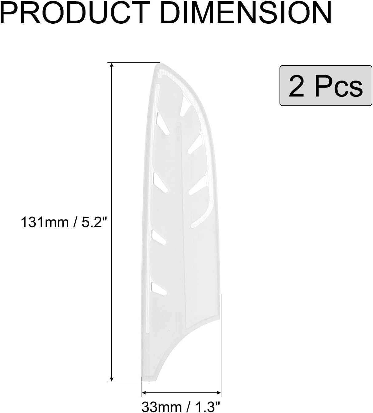 uxcell 2 Pcs Knife Cover Sleeves