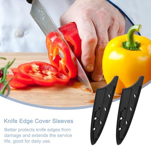 UXCell Kitchen 4-in-1 Sturdy Knives Organizer Set