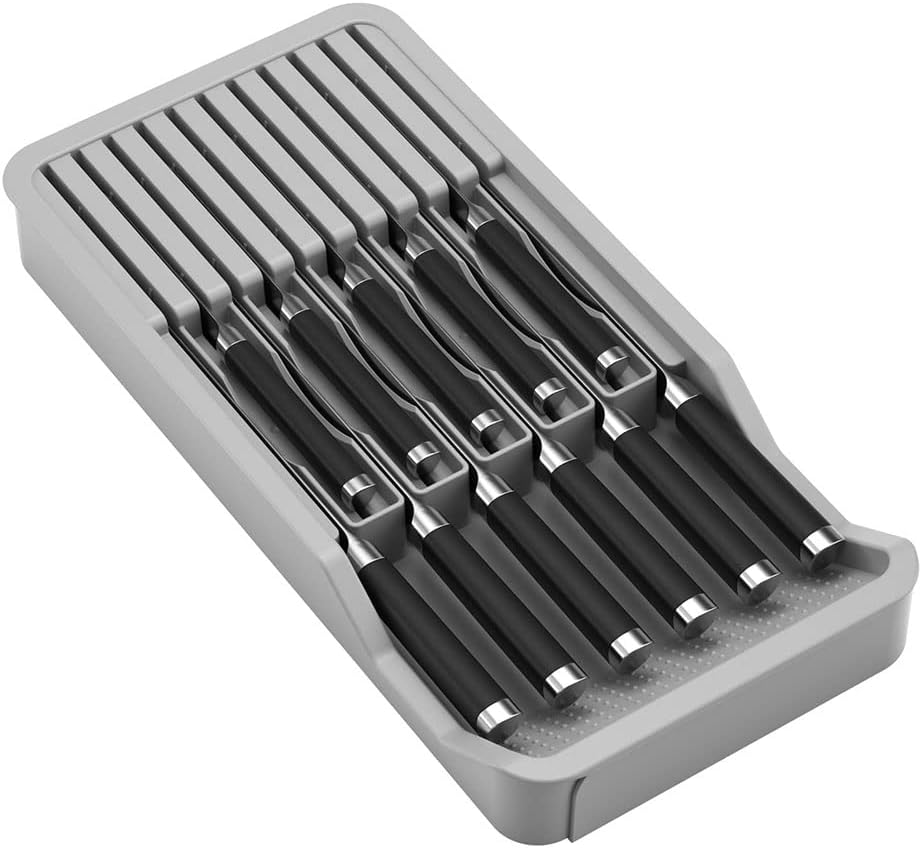 11 Knife Organizer Space-Saving Durable Easy To Clean
