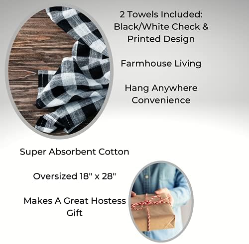 Elrene Farmhouse Kitchen Towels