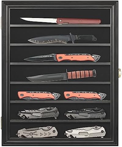 DisplayGifts Knife Display Case