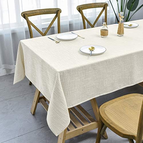 Waterproof Cotton Linen Tablecloth 54x54