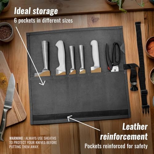 Under NY Sky Knives Roll Case
