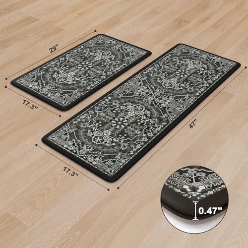 Anti-Fatigue Kitchen Mats Non-Slip Comfortable for Kitchen Use
