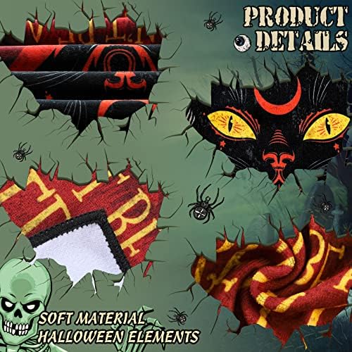 SUNNAY 6 Pcs Halloween Dish Towels Set
