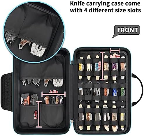 Set of 45 Pocket Knife Storage Box