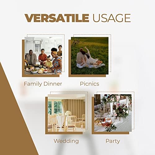 Versatile Rectangle Waterproof Dining Table Cloth
