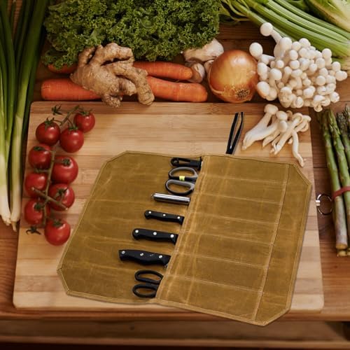 Stylish Heavy-Duty Knife Roll Case