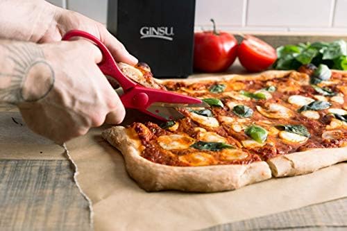 Perfectly Sharp 14-Piece Knife Set with Haffle Handles