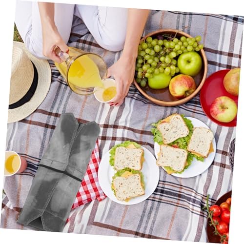 GOOHOCHY Wax Grey Cutter Storage Bag Organizer