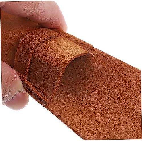 PRETTYZOOM 2pk Leather Cutlery Bag for Kitchen Storage