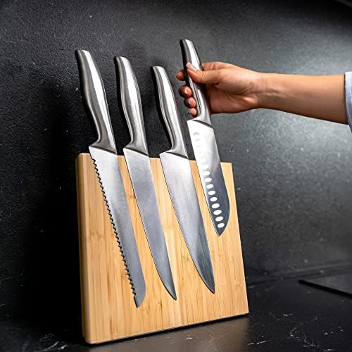 Coninx Magnetic Knife Block for Kitchen Storage