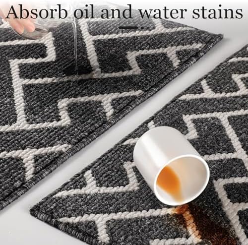 Hicapide Kitchen Rugs for Living Dining Kitchen