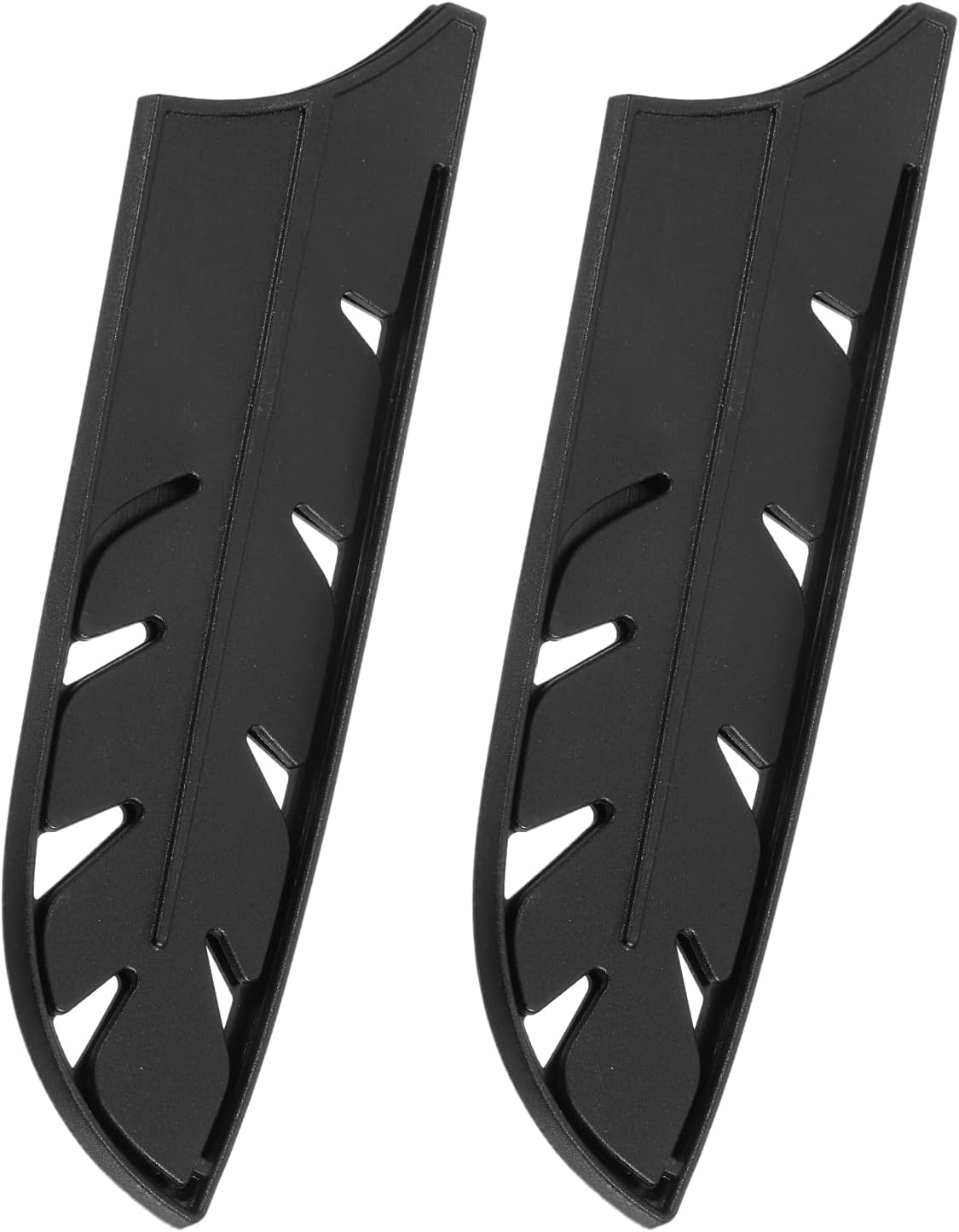 2Pcs Black Blade Edge Guards for Your 7 Santoku Knife