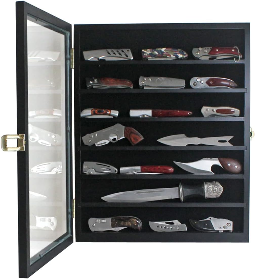 DisplayGifts Knife Display Case