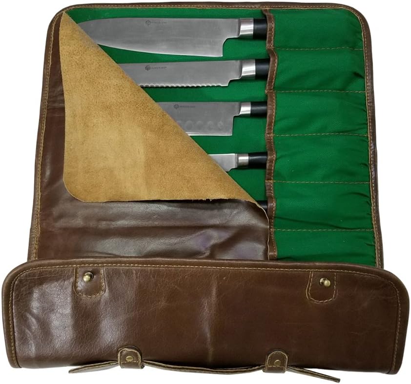 Premium Leather Chef Knife Bag Available from luvsecretlingerie