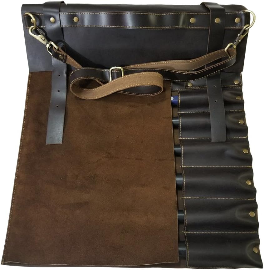 Professional Leather Chef Knife Bag