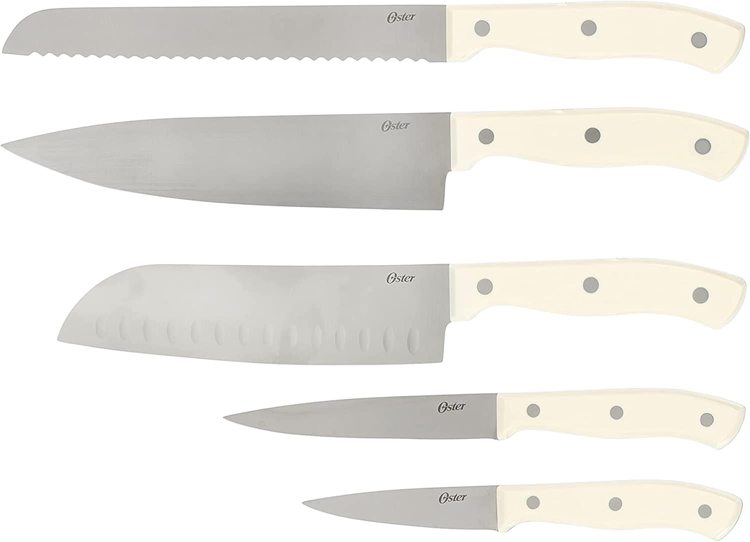 Complete Kitchen Knife Set SS Steel