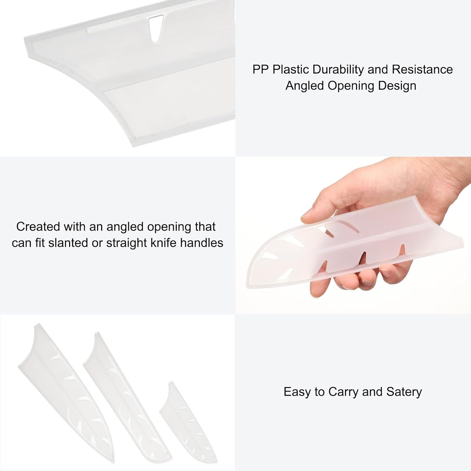 UXCell 4-Piece Knife Covers