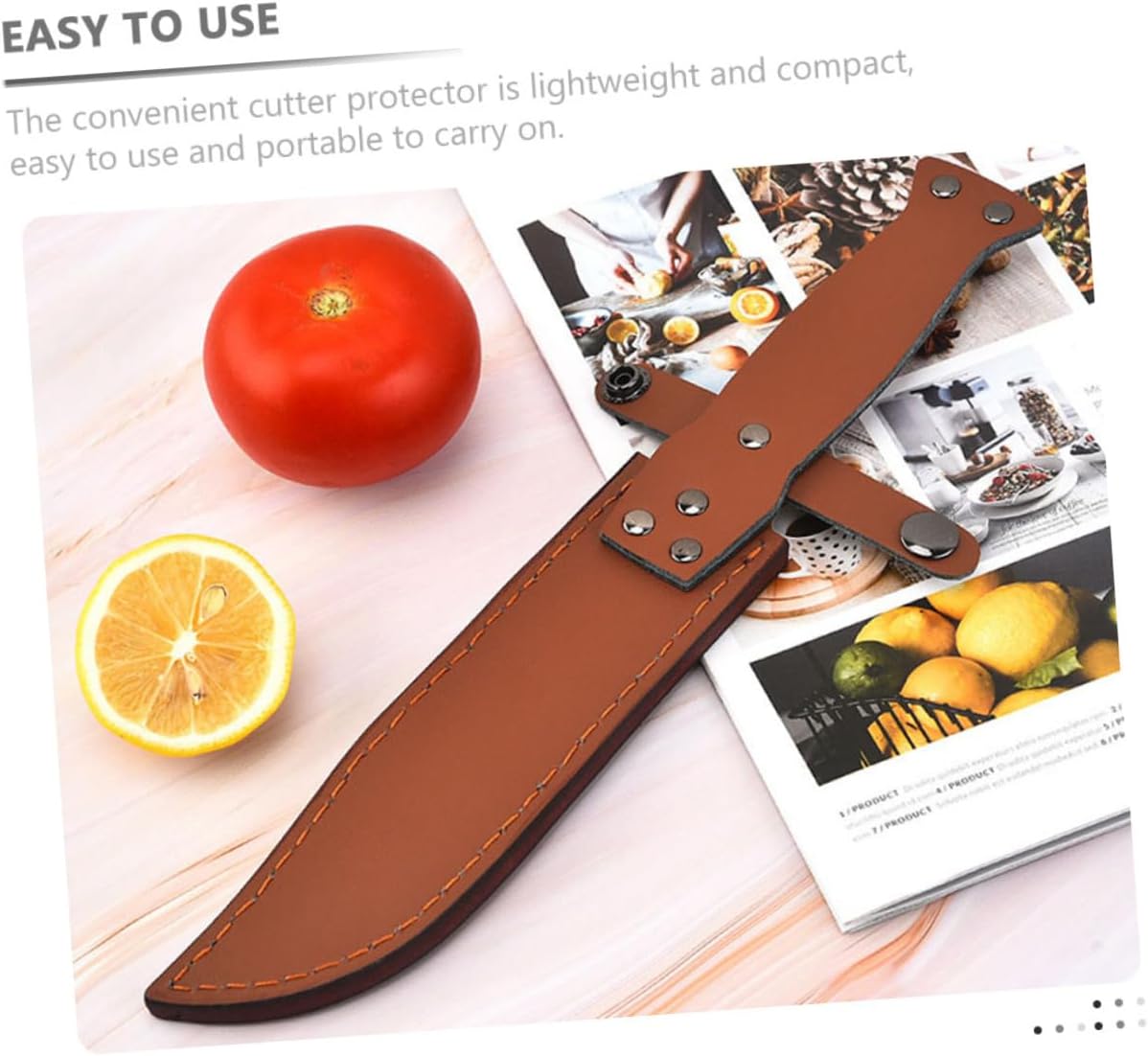 Leather Camping Cutter Sleeve