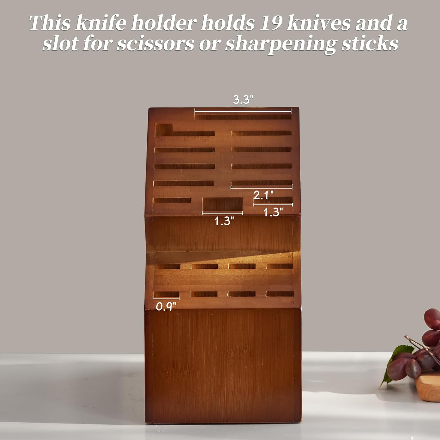 Kitsanery Knife Block 20 Slot