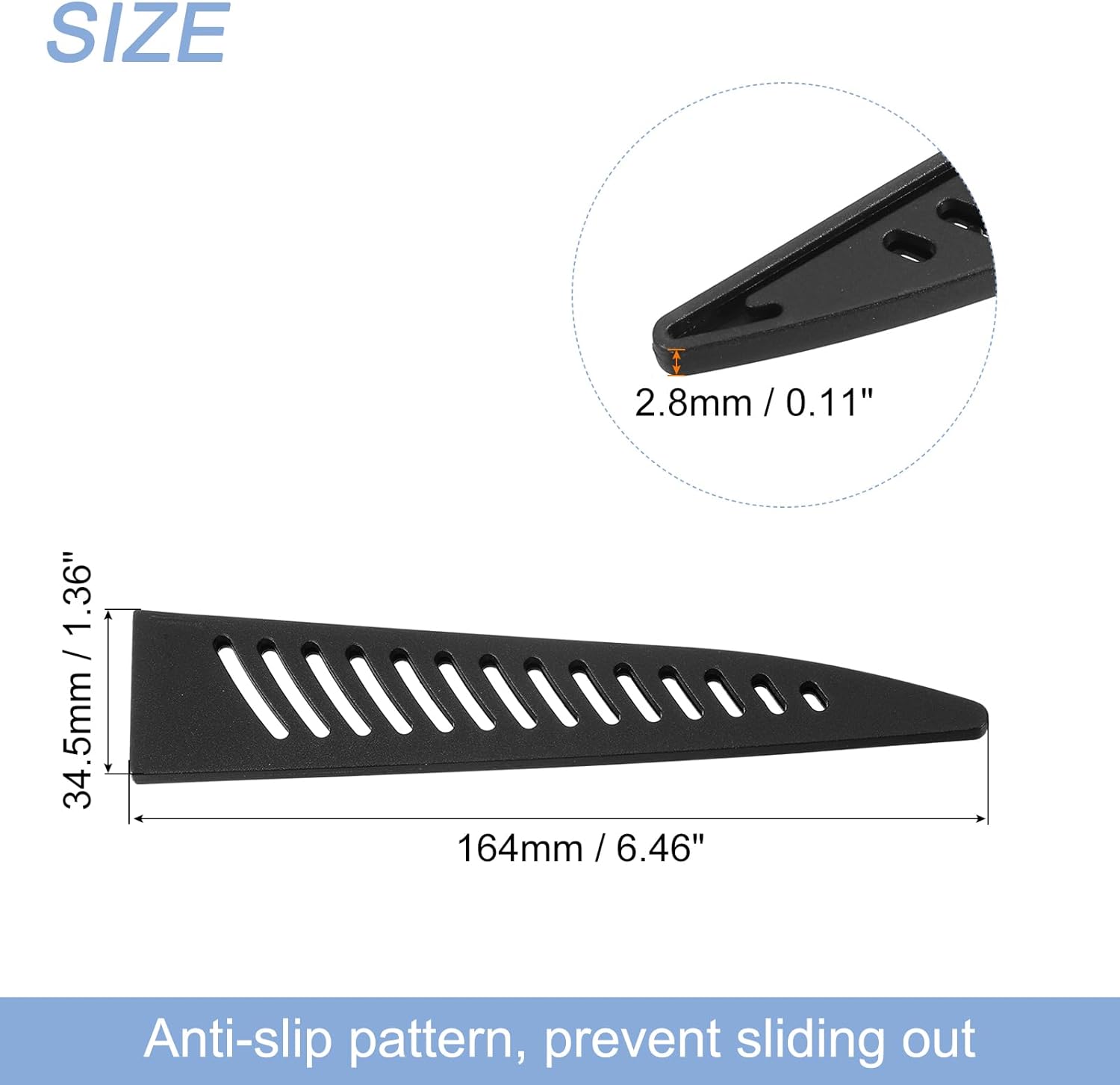 4-Piece Knife Sleeve Covers Blade Edge Protection for 6 Boning Knives