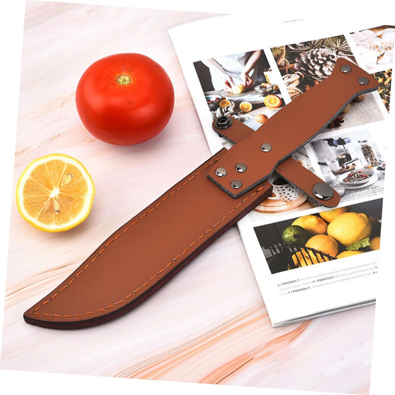 Leather Camping Cutter Sleeve