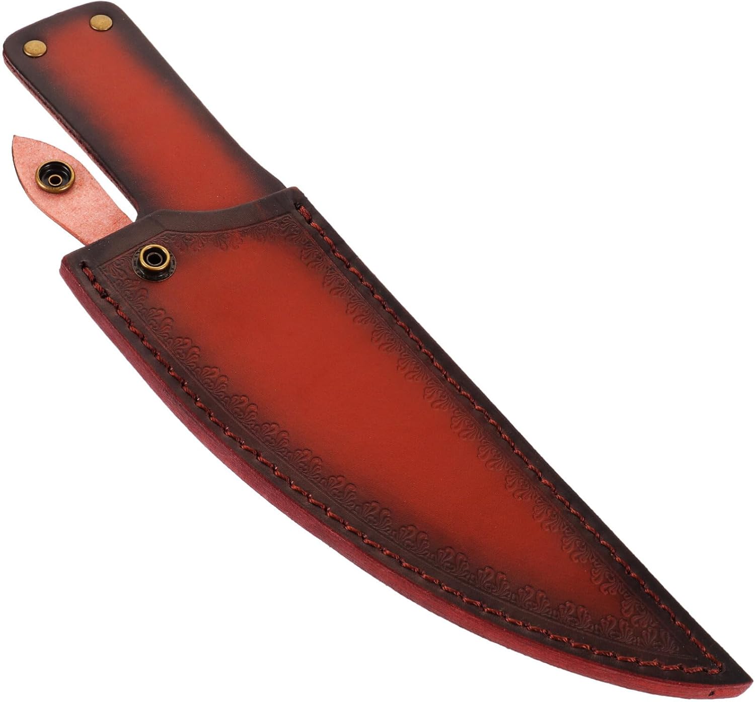 PRETTYZOOM Safety Knives Cover - PU Leather Edge Guard for Kitchen Use