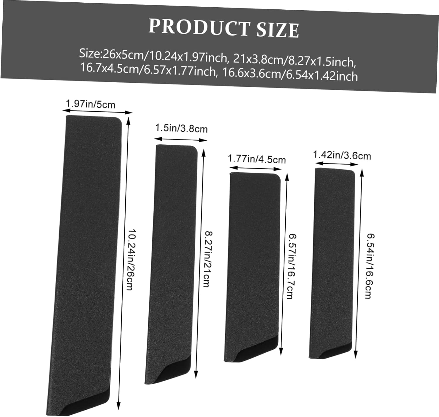 PRETYZOOM 4PCS Portable Knife Blade Protectors