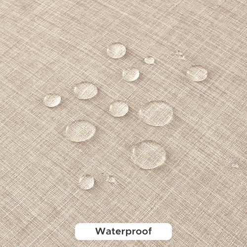 Compact Elegant Fitable Linen Tablecloth for Stain-Resistant Use