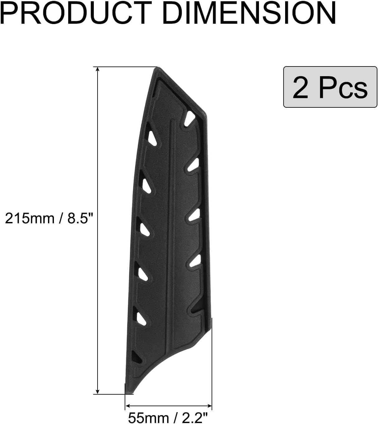 Durable and Stylish 2-Piece Knife Cover