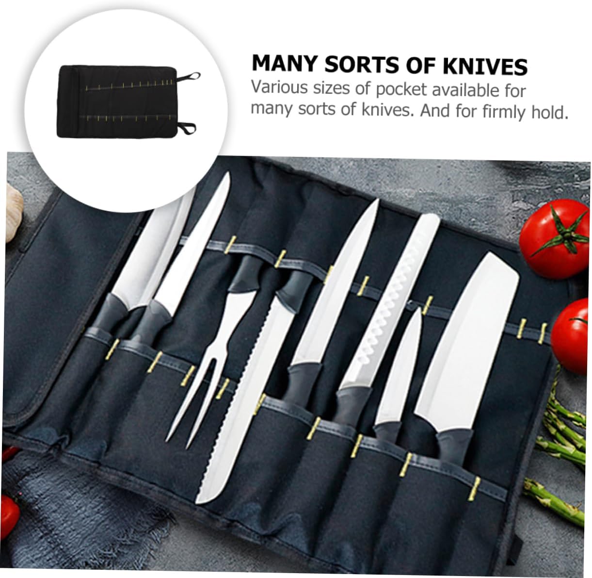 PrettyZoom Chef Knife Storage Bag