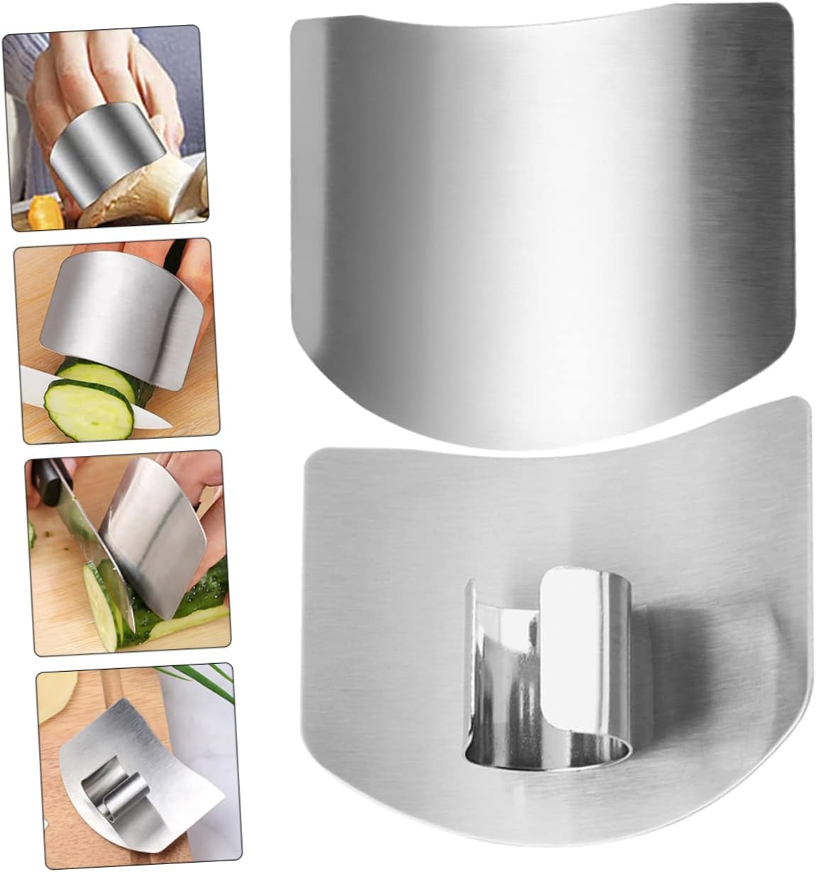 PRETYZOOM Stainless Steel Finger Guards for Cutting
