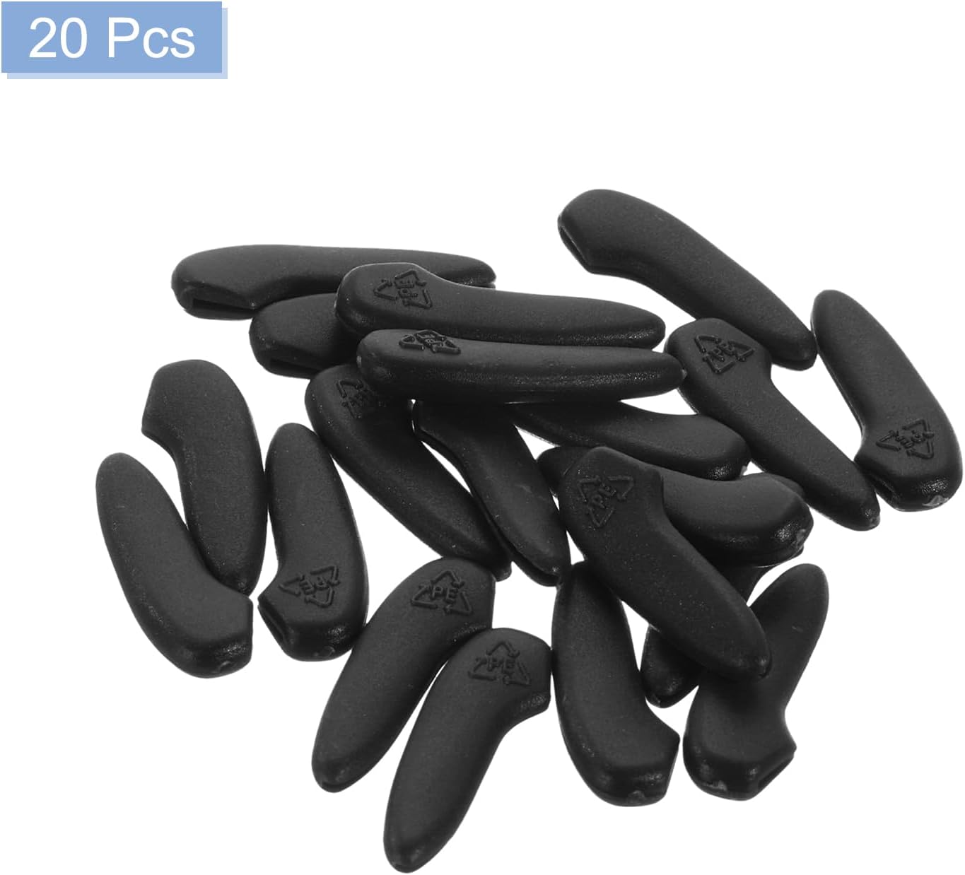 20PC Blade Tip Protector Covers for Kitchen Knives PP Material Black