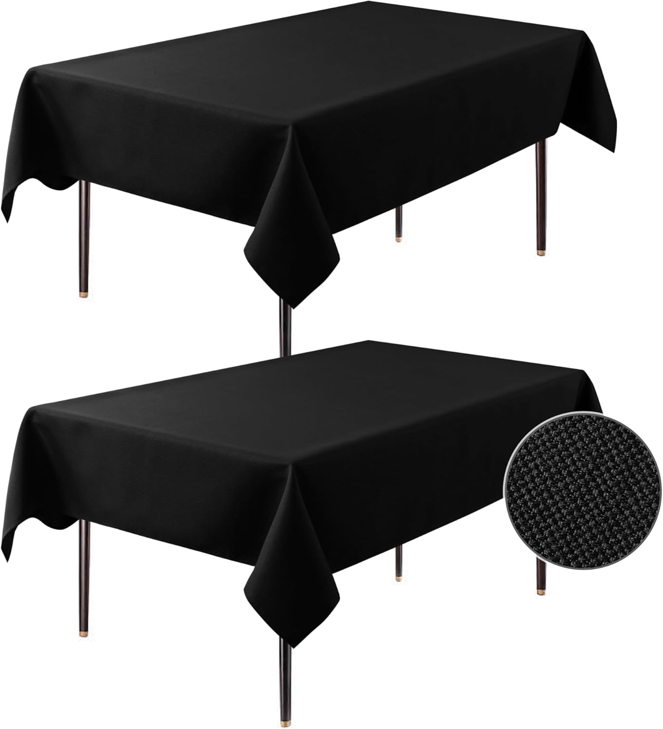 Elegant 2-Pack Tablecloth for Dining Events
