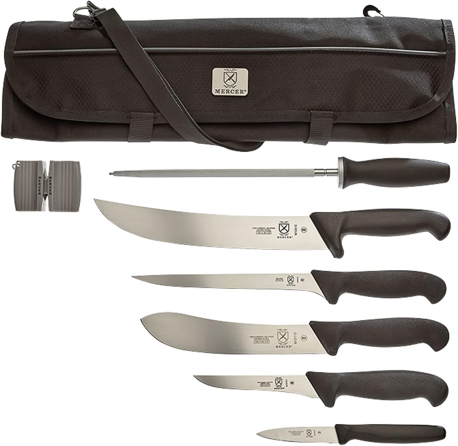 Mercer Culinary 8-Pc Large Field Dressing Kit Camouflage Roll