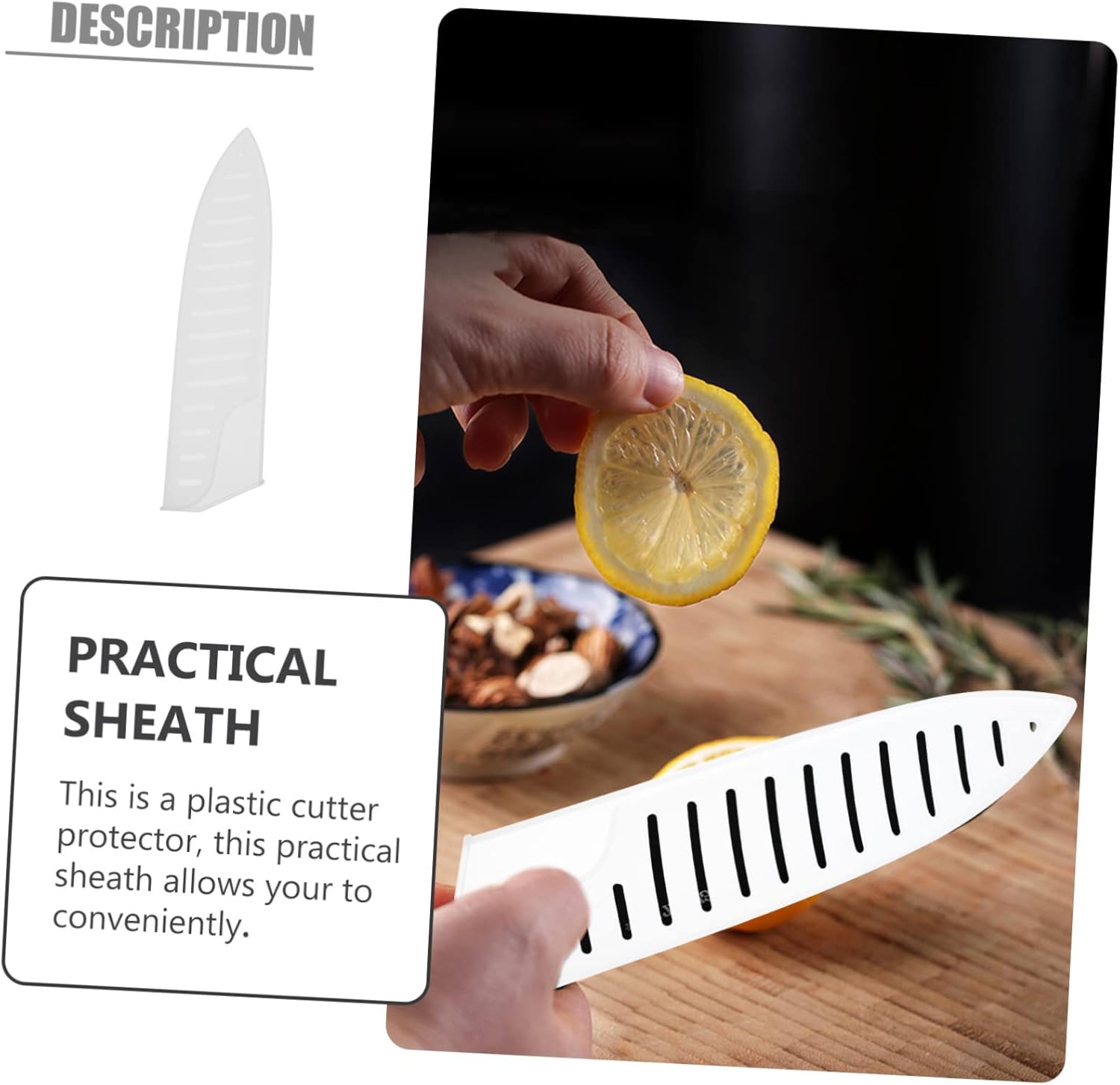 6-Piece Chef Knives Guard Set