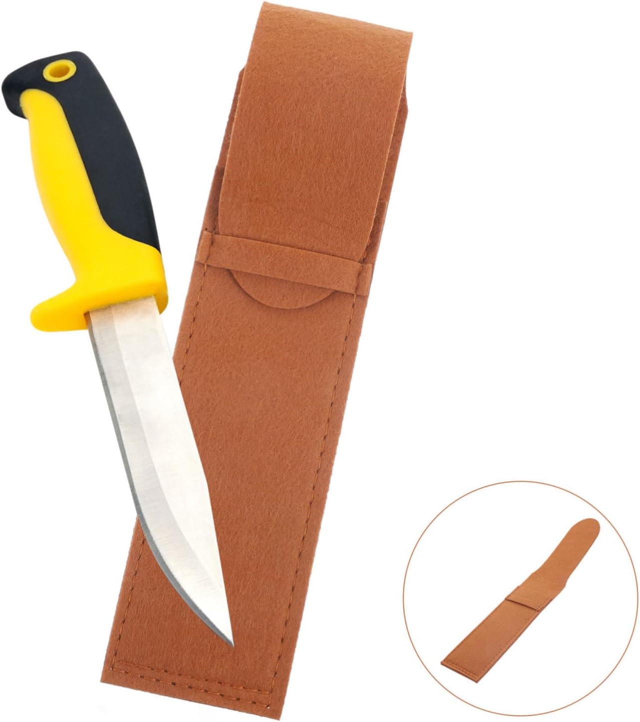 PRETTYZOOM 2pk Leather Cutlery Bag for Kitchen Storage