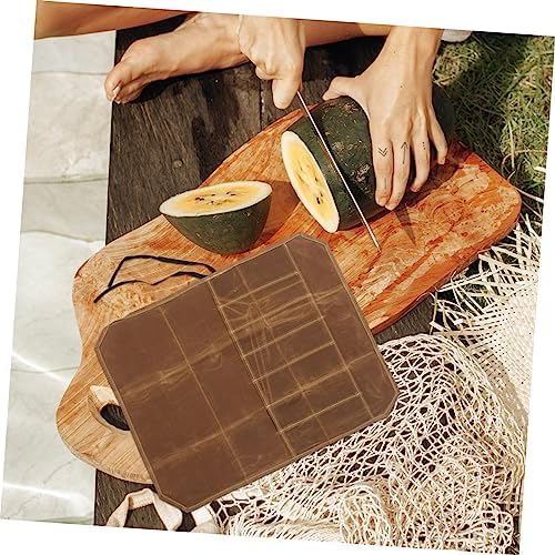 PrettyZoom Premium Chefs Knives Organizer with Waxed Canvas Storage Bag