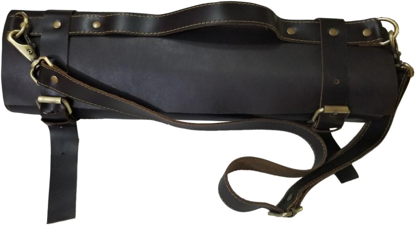 Professional Leather Chef Knife Bag